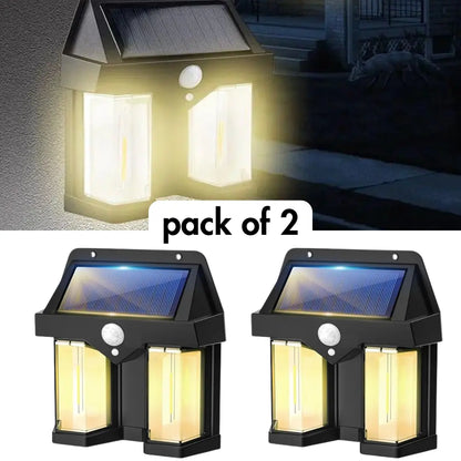 DUAL OUTDOOR SOLAR   LIGHTS TrendyHub