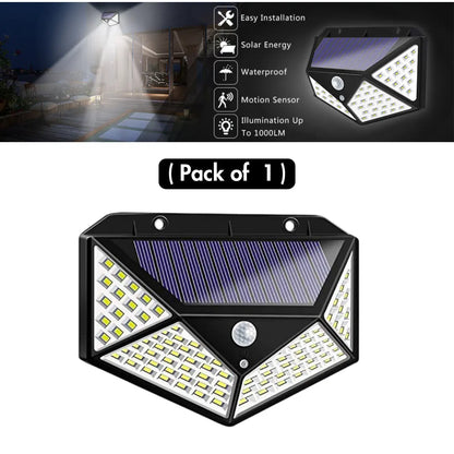 100 LED Motion Sensor Security Solar Lamp TrendyHub