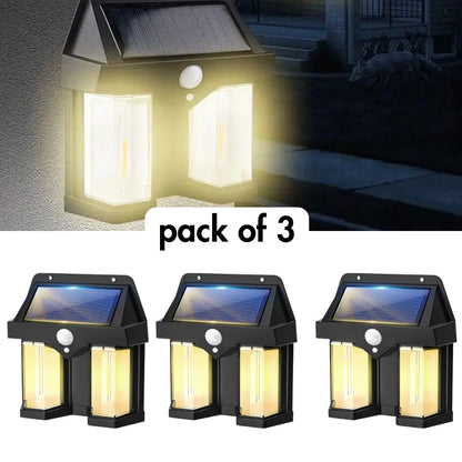 DUAL OUTDOOR SOLAR   LIGHTS TrendyHub