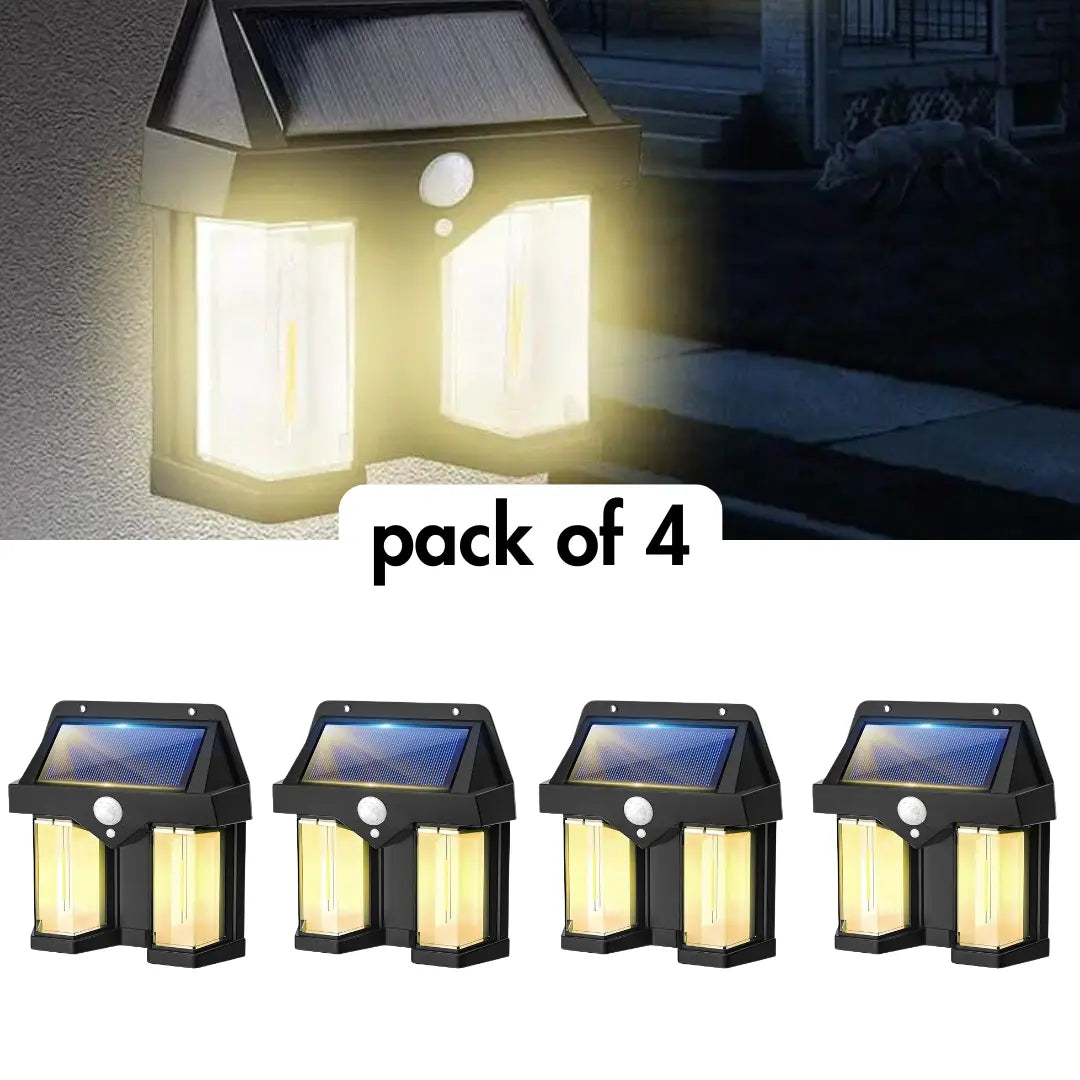 DUAL OUTDOOR SOLAR   LIGHTS TrendyHub