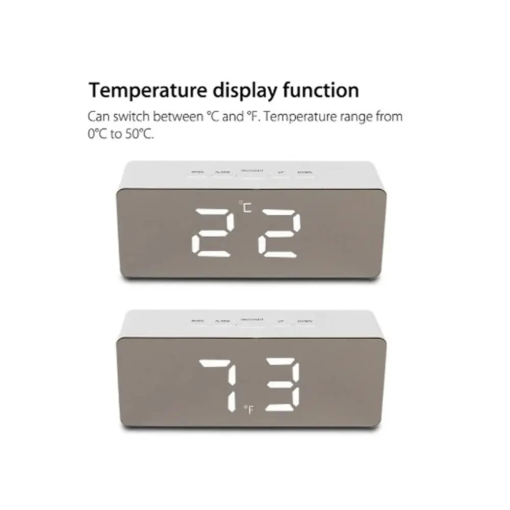 LED Digital Clock /Mirror Clock TrendyHub