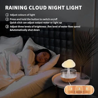 Multifunctional Cloud Rain Humidifier TrendyHub