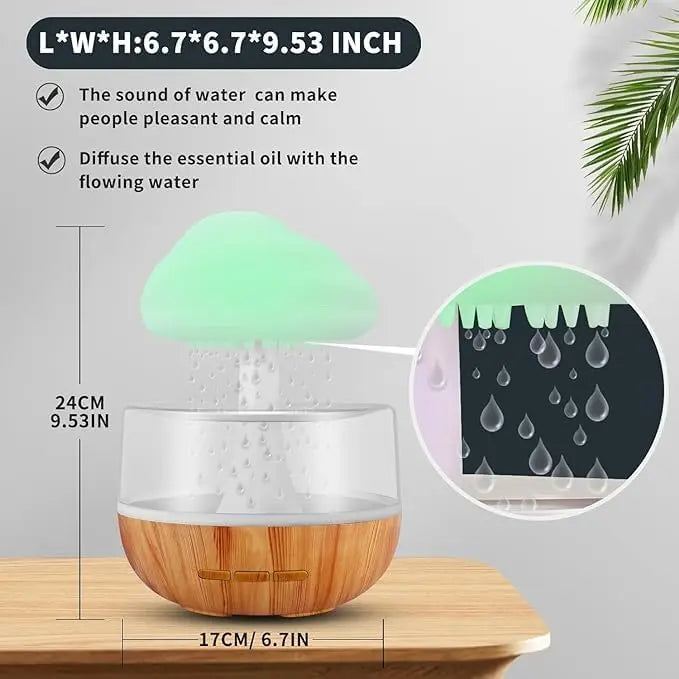 Multifunctional Cloud Rain Humidifier TrendyHub