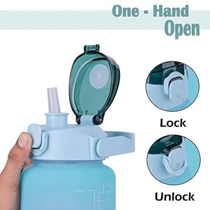 motivational water bottle 3 in 1 TrendyHub