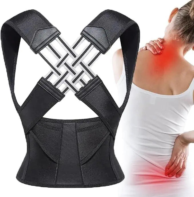 Adjustable Back Posture Corrector/ Slouching Relieve Pain Belt For  Men & Women TrendyHub