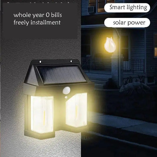 DUAL OUTDOOR SOLAR   LIGHTS TrendyHub