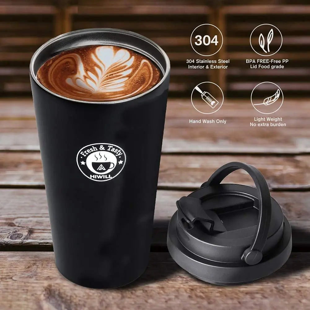 Double Wall Coffee Mug VACUUM INSULATED (500ML) TrendyHub