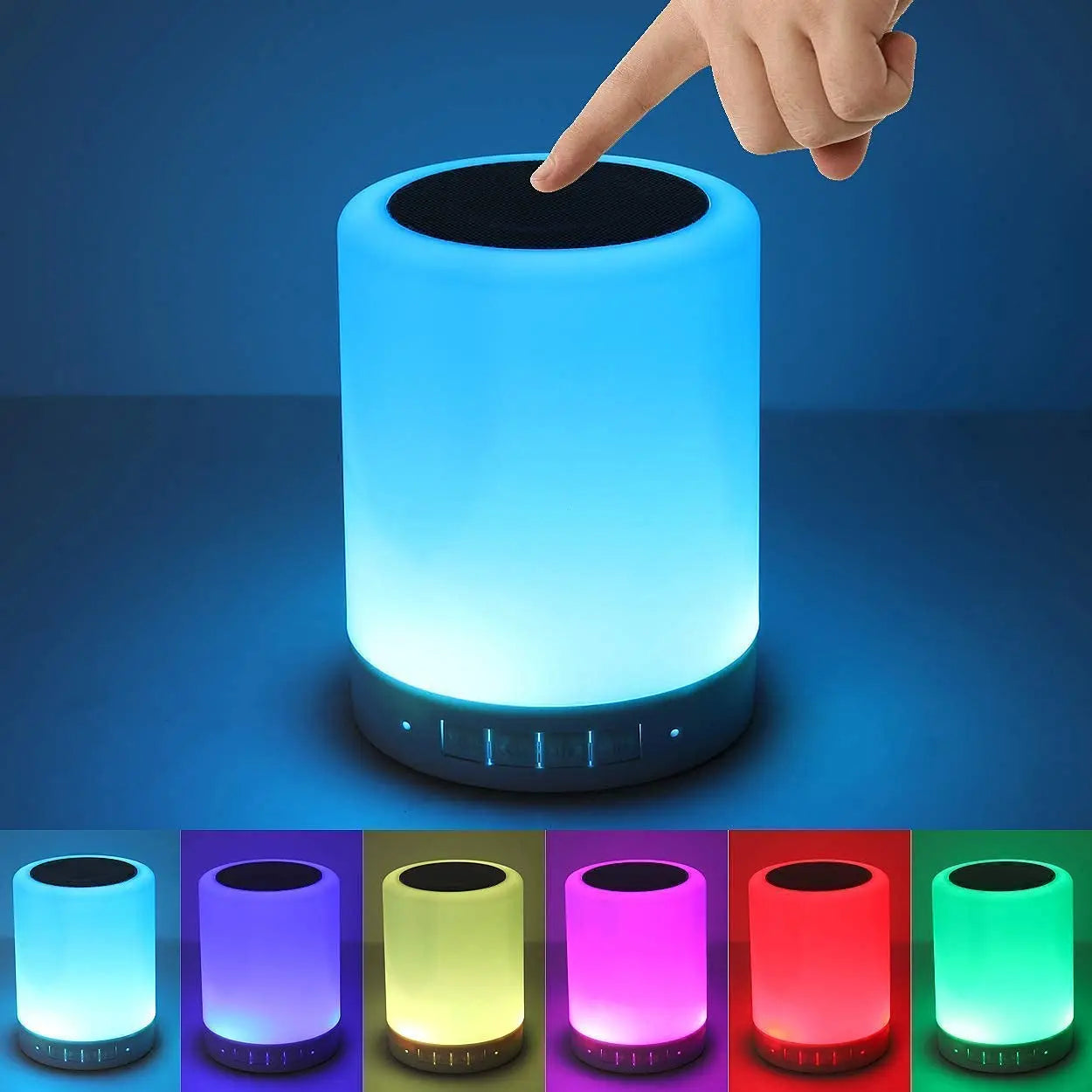 LED Touch Lamp Bluetooth Speaker TrendyHub