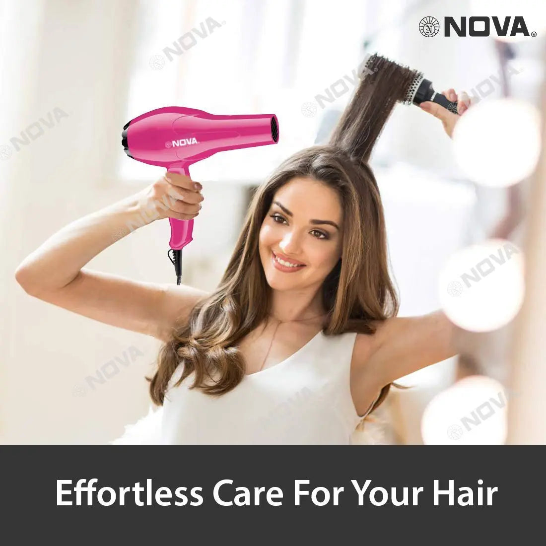 NOVA 6130  1800w Hair Dryer TrendyHub