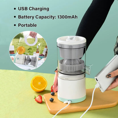 Rechargeable Automatic Citrus Press Juicer with USB Charging TrendyHub