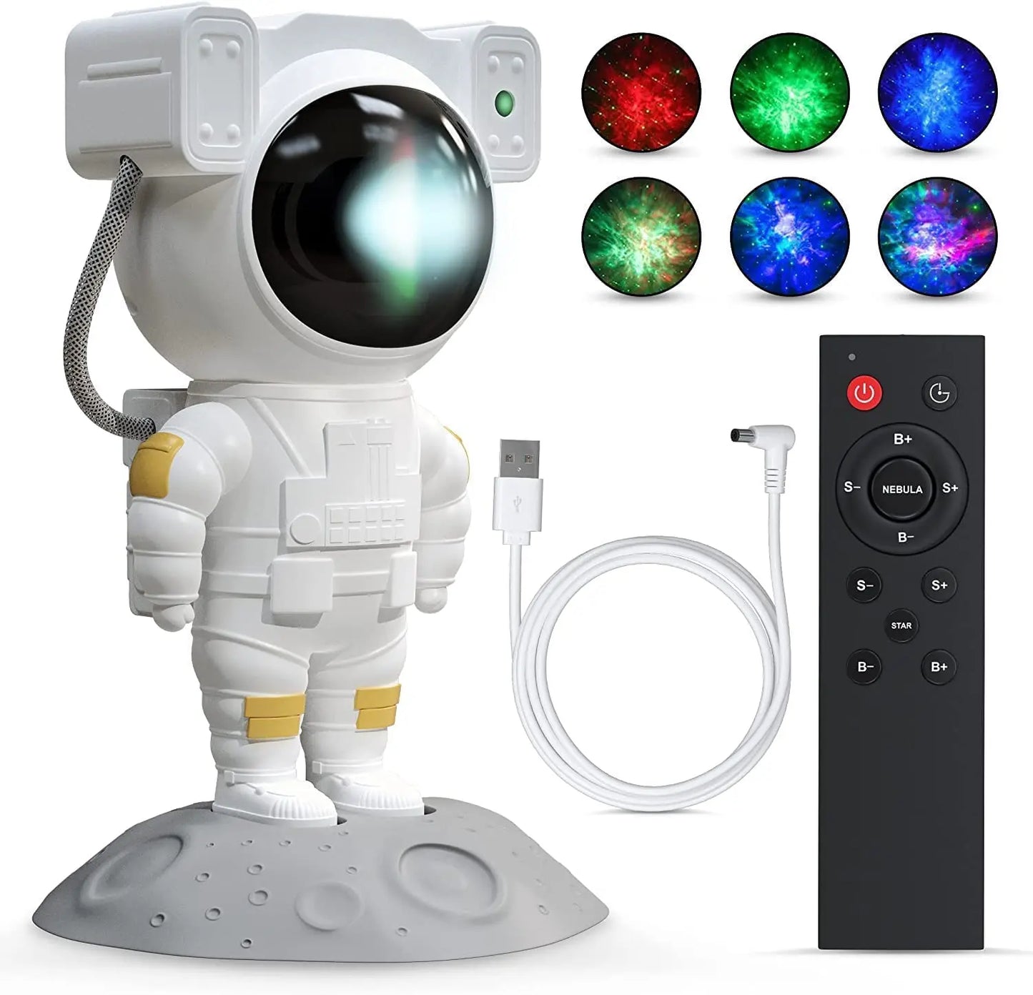 ASTRONAUT GALAXY PROJECTOR TrendyHub