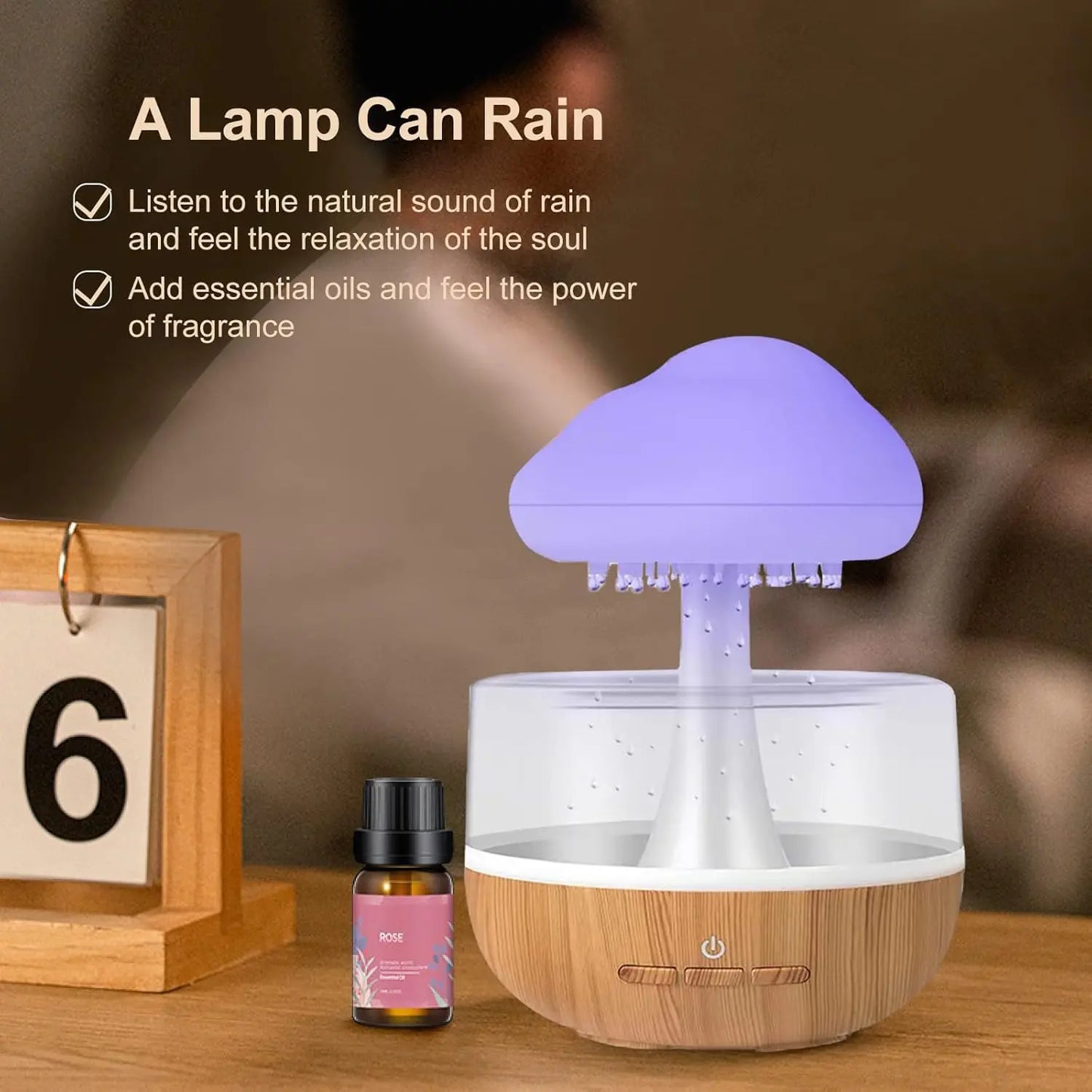 Multifunctional Cloud Rain Humidifier TrendyHub