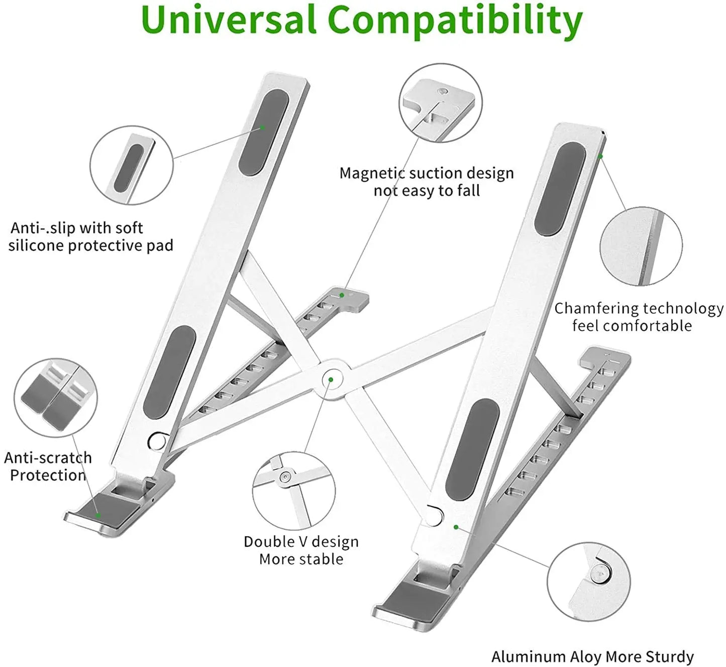 LAPTOP STAND (ALUMINIUM ) TrendyHub