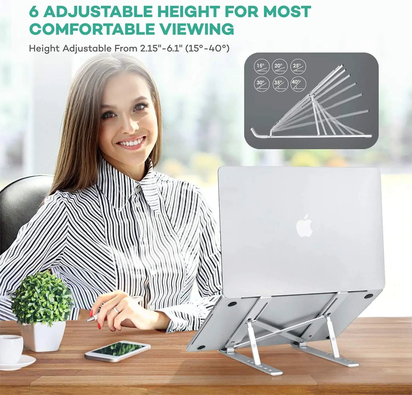 LAPTOP STAND (ALUMINIUM ) TrendyHub