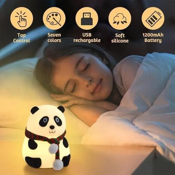 Cute Panda Light Lamp For Kids TrendyHub