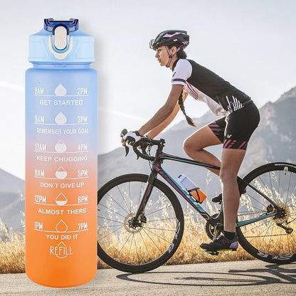 motivational water bottle 3 in 1 TrendyHub