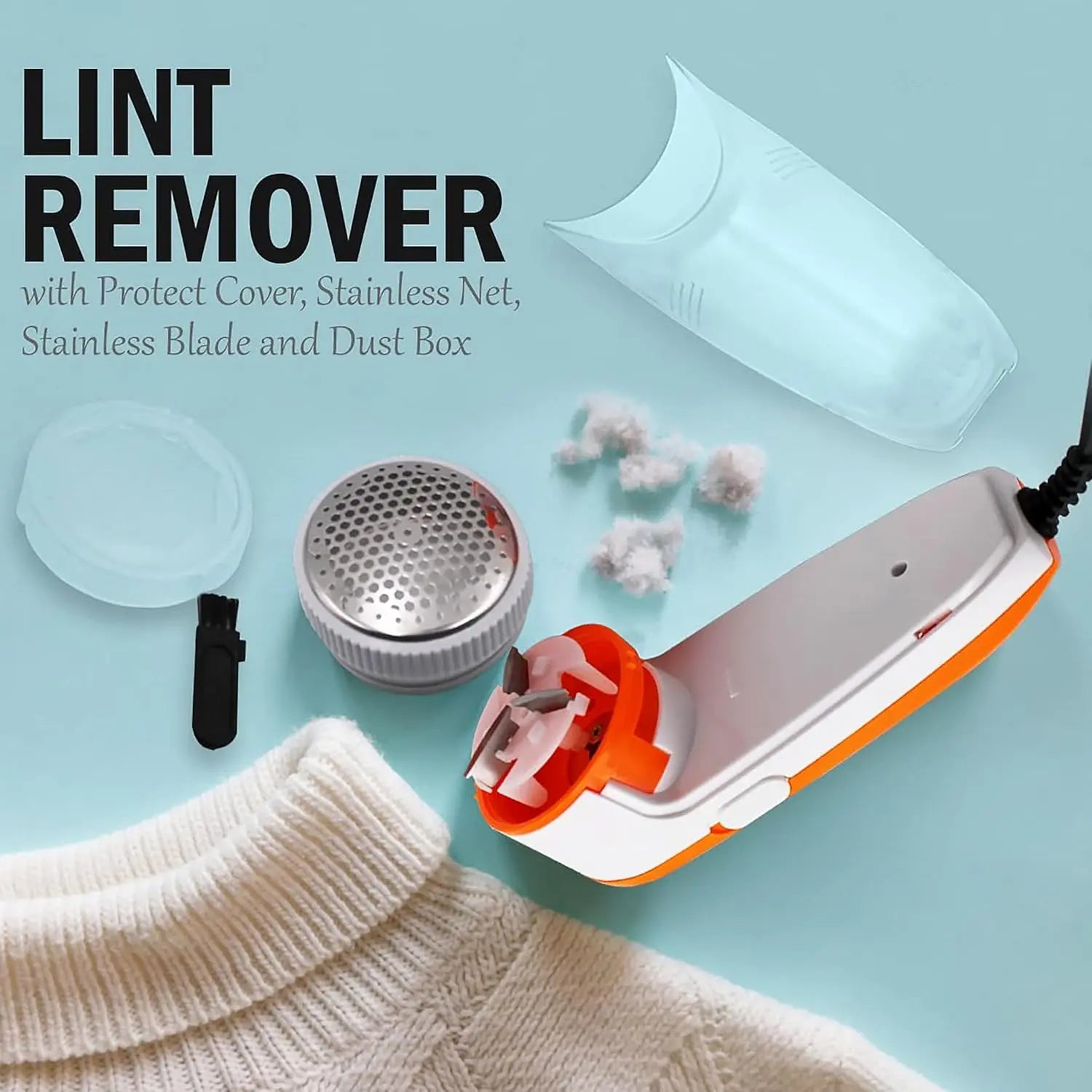 Nova Lint Remover for Clothes, Fabric Brush, for Woolen Sweaters, Clothes, Shirts, Jackets, - TrendyHub