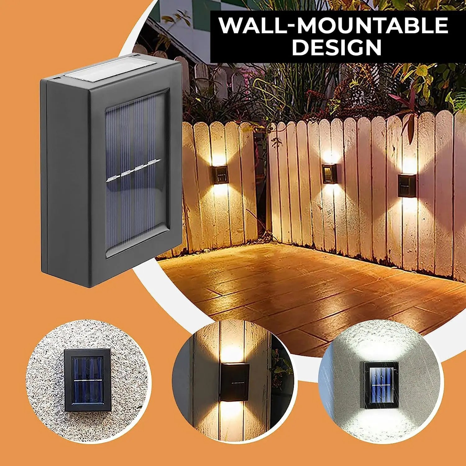 Solar wall light TrendyHub