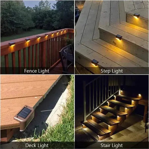 Solar Deck Lights Outdoor TrendyHub