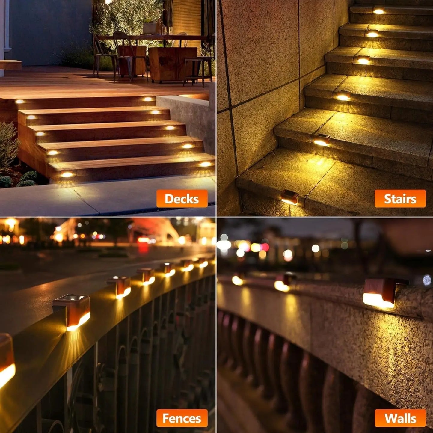 Solar Deck Lights Outdoor TrendyHub